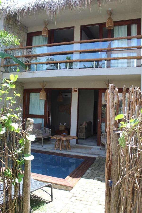 Casa De Luxo Na Praia Do Patacho - Cond. Azulu, Casa 04 Villa ปอร์โต เด เปดราส ภายนอก รูปภาพ