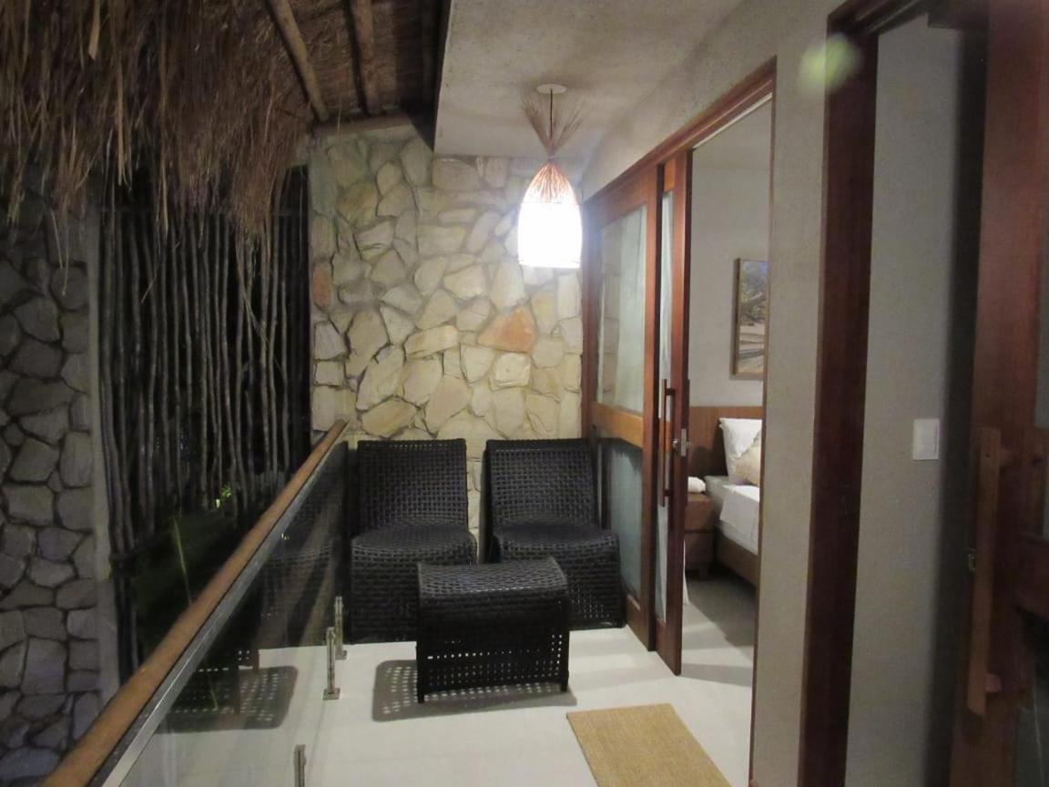 Casa De Luxo Na Praia Do Patacho - Cond. Azulu, Casa 04 Villa ปอร์โต เด เปดราส ภายนอก รูปภาพ